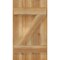 Ekena Millwork Joined Board-n-Batten Shutters w/Z-Bar, Rough Sawn Western Red Cedar, 16 1/8W x 28H, PR RBJ06Z16X028RWR - alternate 5